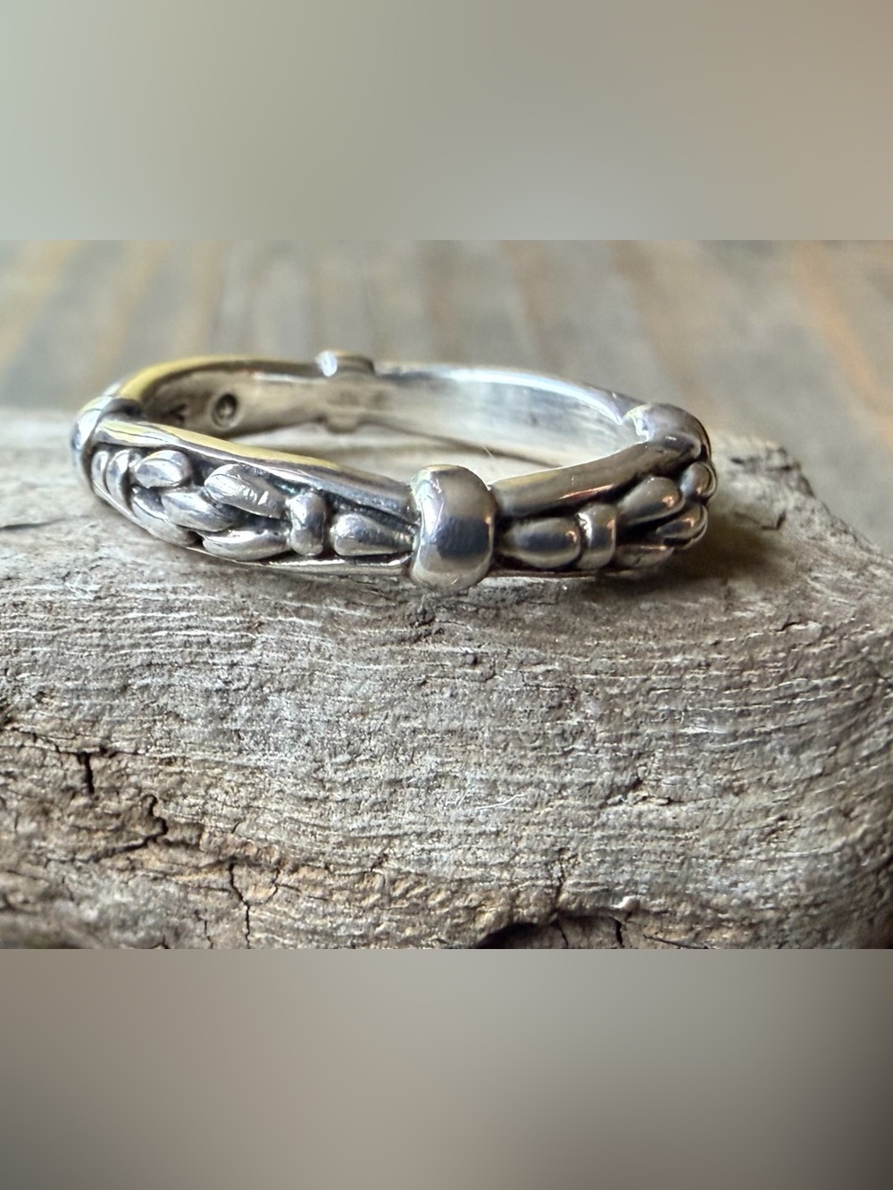 Sterling Silver Braided Ring